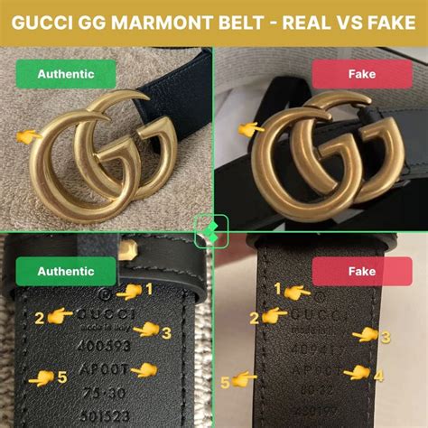 how to tell a gucci belt is fake|gucci marmont belt identification.